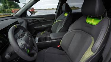 Kia EV5 GT - front seats