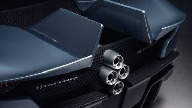 Hennessey Blackbird - rear