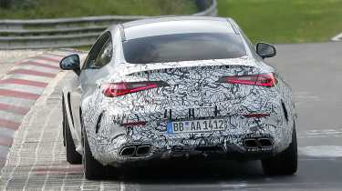 Mercedes-AMG CLE 63 Coupe testing - rear end