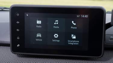 Dacia Jogger - infotainment screen