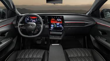 New Mitsubishi Eclipse Cross - dashboard
