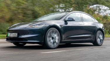 Tesla Model 3 - front tracking
