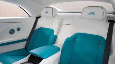 Rolls-Royce Spectre Inspired by Primavera - rear seats