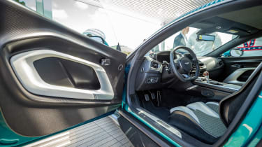 Aston Martin Valour Monterey Car Week interior