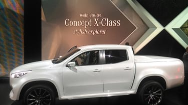 Mercedes X-Class concept launch 