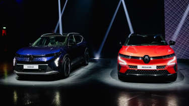 Renault Scenic and Megane E-Tech