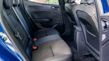 New Renault Clio 2023 facelift rear seats