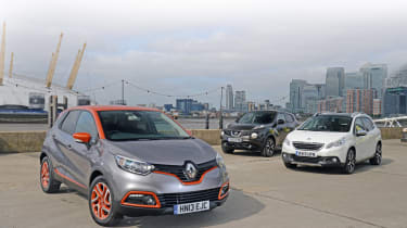 Renault Captur vs rivals