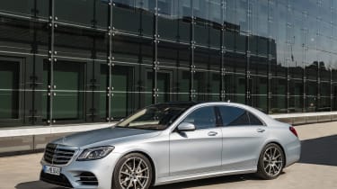 New Mercedes S-Class - front static