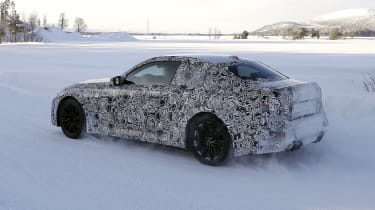 2022 BMW M2 spy - rear