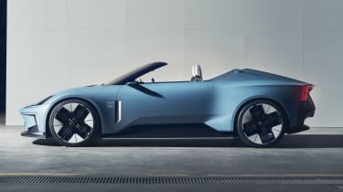 Polestar O2 concept - side roof down