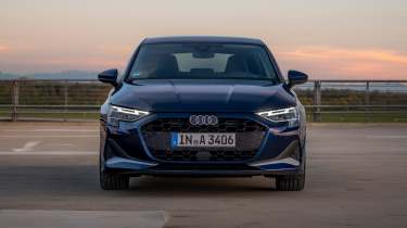 Updated Audi A3 - blue front end