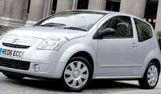 Side view of Citroen C2 Stop & Start