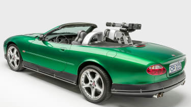 Petersen Automotive Museum - Jaguar XKR James Bond - rear static 