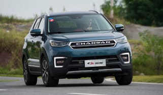 Changan CS55 - front cornering