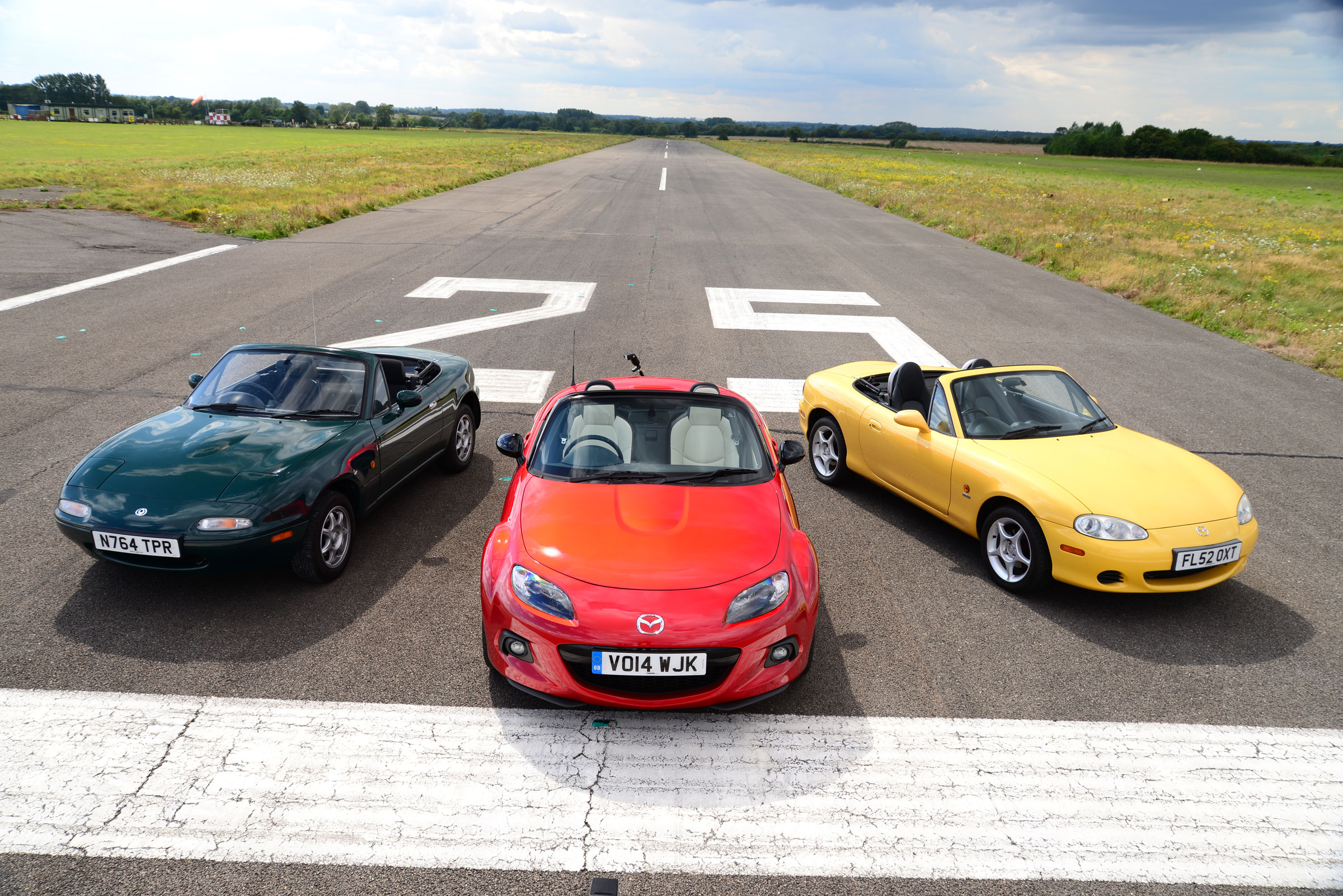 Mega classic Mazda MX-5 road test: Mk1 vs Mk2 vs Mk3 