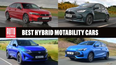 Best hybrid Motability cars - header image
