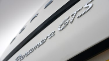Porsche Panamera GTS badge