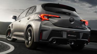 Toyota GR Corolla - rear cornering