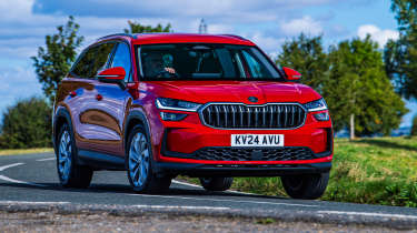 Skoda Kodiaq - front cornering