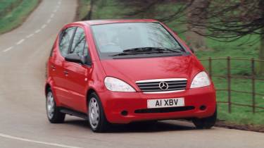 Mercedes A-Class - front cornering