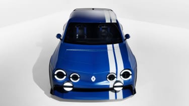 Renault 8 Gordini concept - full front above
