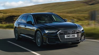Audi A6 Avant - front tracking