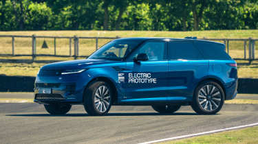 Range Rover Sport EV prototype - front