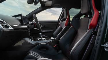BMW M3 CS Touring - front seats