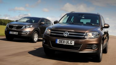 Volkswagen Tiguan vs Kia Sportage