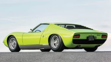 Cool cars: the top 10 coolest cars - Lamborghini Miura rear