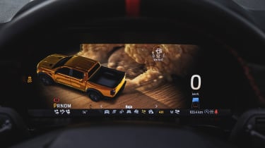 Ford Ranger Raptor - virtual cockpit