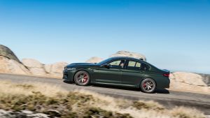 BMW M5 CS - side action