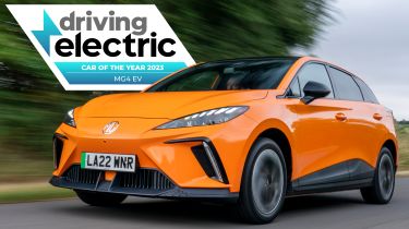 DrivingElectric Car of the Year 2023 - MG4
