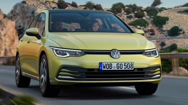 Volkswagen Golf - front tracking