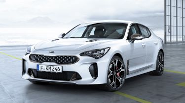 Kia Stinger GT - front static white