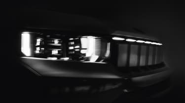 New Jeep Compass teaser - light and gill