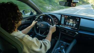 New Cupra Leon VZ - Jordan driving