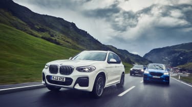 BMW X1 and X2 PHEV - group