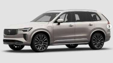 New Volvo XC90 - leaked front 3/4