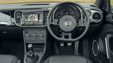 VW Beetle interior