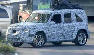 New Mercedes G-Class EQ - front cornering 