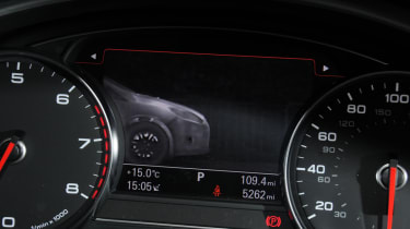 Audi A8 dials