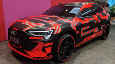 Audi e-tron sportback static geneva