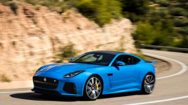 Jaguar F-Type SVR - front action