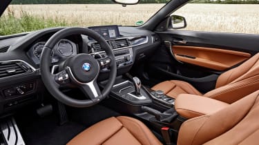 BMW 220d Convertible - interior