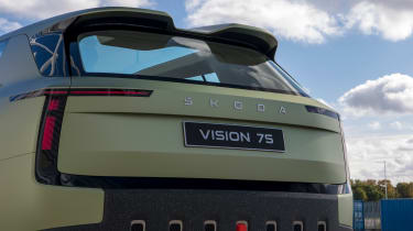 Skoda Vision 7S concept - rear detail