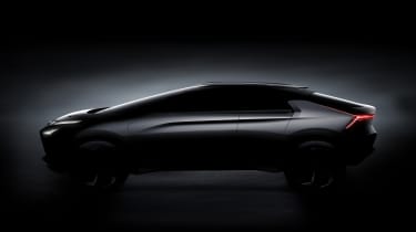 Mitsubishi e-Evolution Concept side