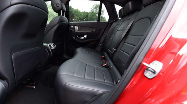 Mercedes GLC - rear seats