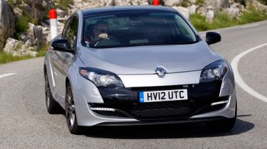 Renaultsport Megane 265 front cornering